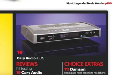 Новое ревю Cary Audio AiOS в июньском Hi-Fi Choice